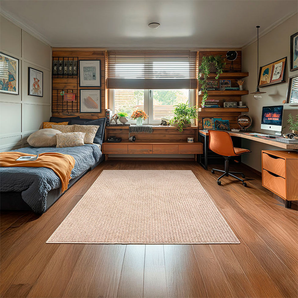 Tapete Tufting Mariana Bege 150x200cm