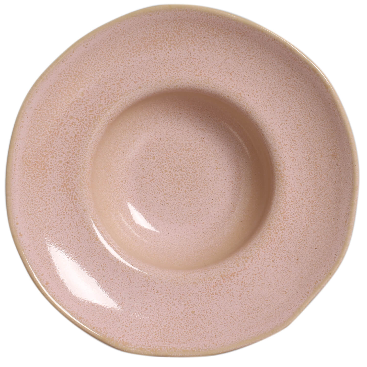 Conjunto com 4 Pratos de Massa Orgânico Litchi Ø28x6,5cm 450ml