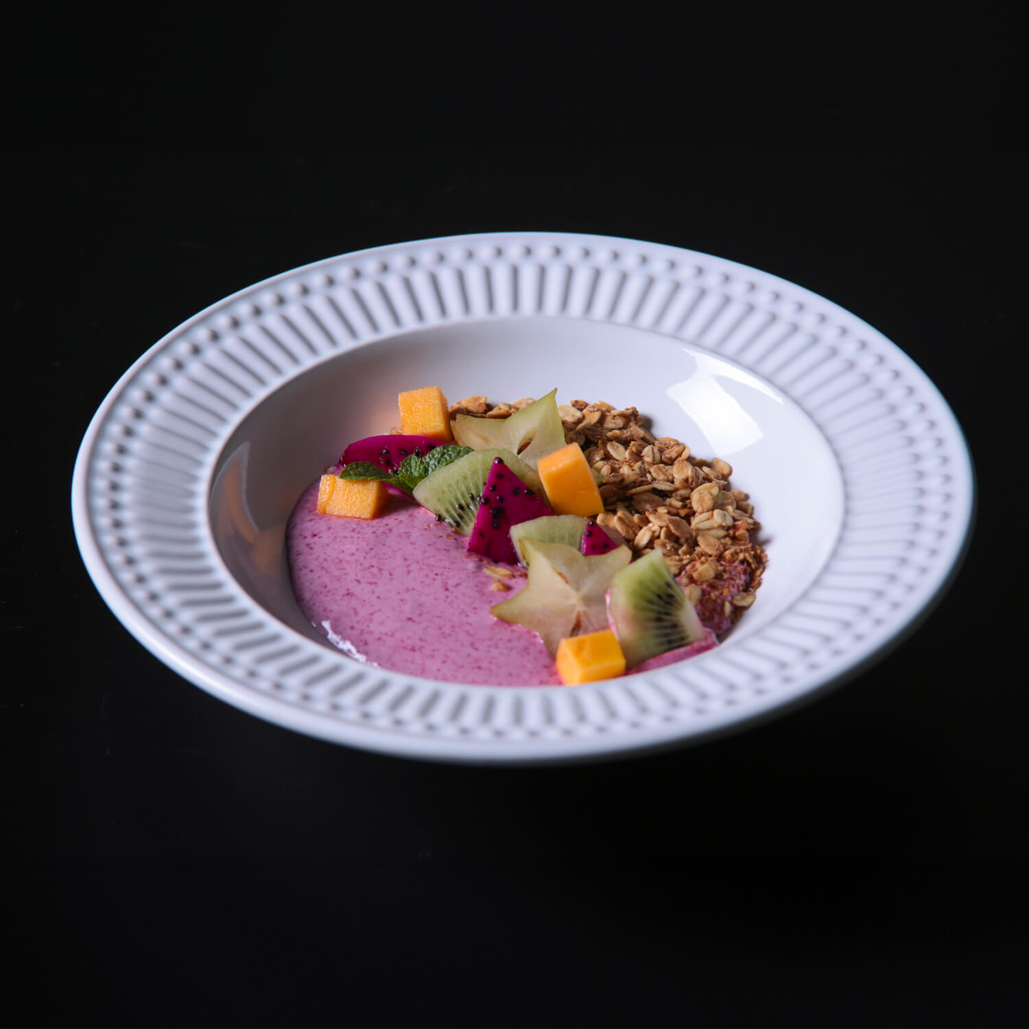 Conjunto com 6 Pratos Fundo Roma Branco Ø22cm - Imagem 2