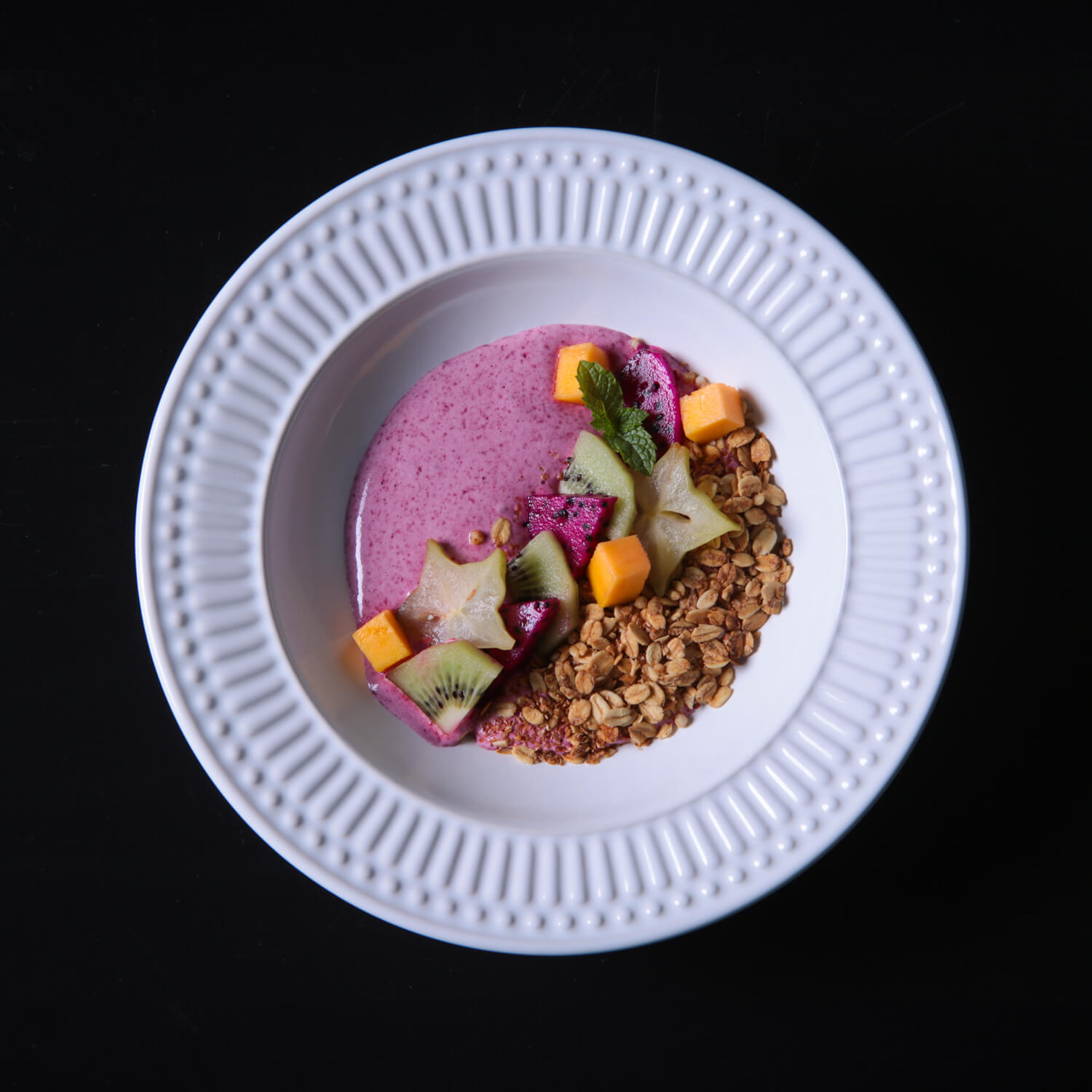 Conjunto com 6 Pratos Fundo Roma Branco Ø22cm - Imagem 3