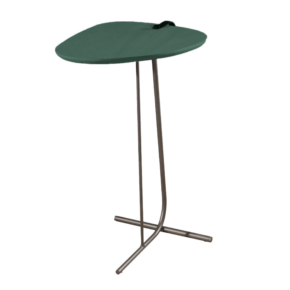 Mesa de Apoio Araguari Verde Base de Aço