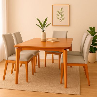 174497_Conjunto-Mesa-de-Jantar-Alpha-Castanho-com-4-Cadeiras-Delta-em-Linho-Cinza_08