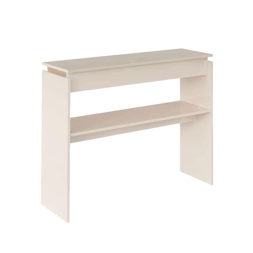 Aparador com 1 Prateleira Creta Off White