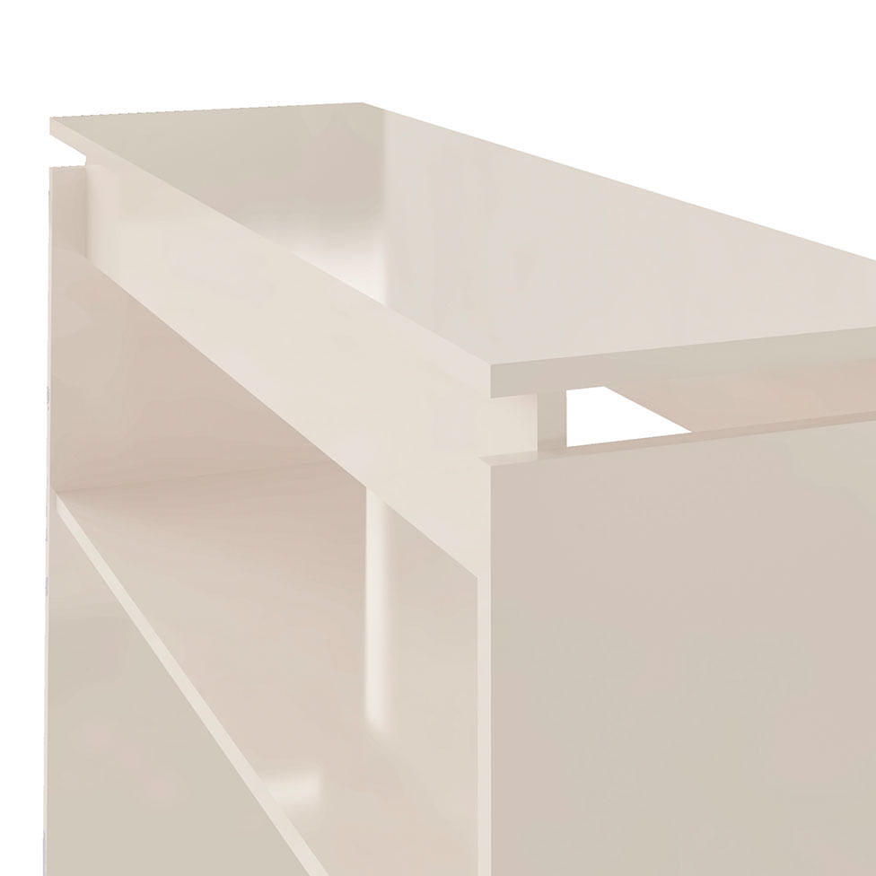 Aparador com 1 Prateleira Creta Off White - Imagem 5
