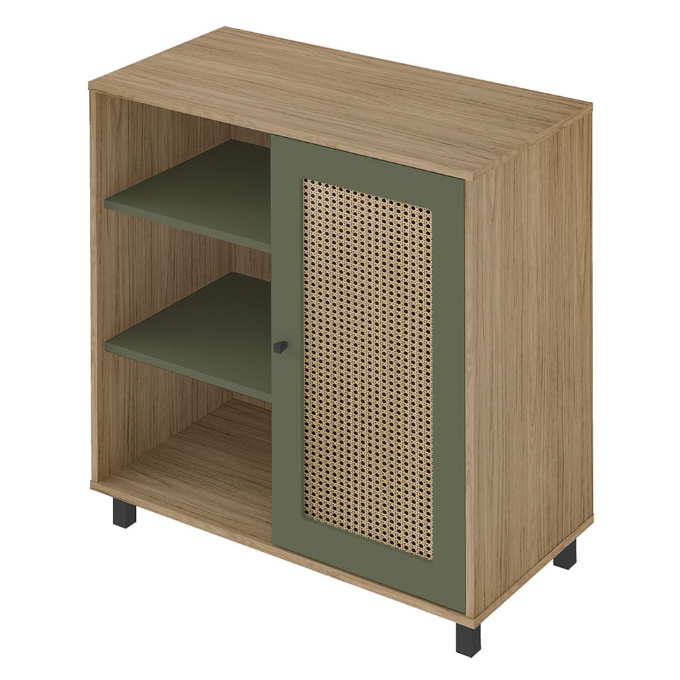 Buffet Charlotte com 1 Porta Carvalho e Menta - Imagem 2