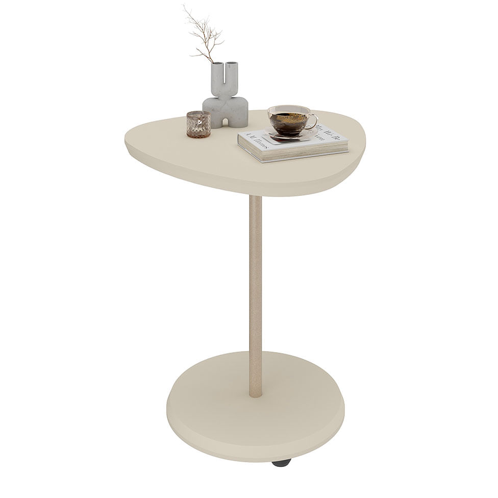 Mesa de Apoio Alta Bel Off White - Imagem 2
