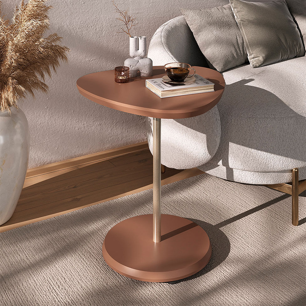 Mesa de Apoio Alta Bel Terracota - Imagem 6