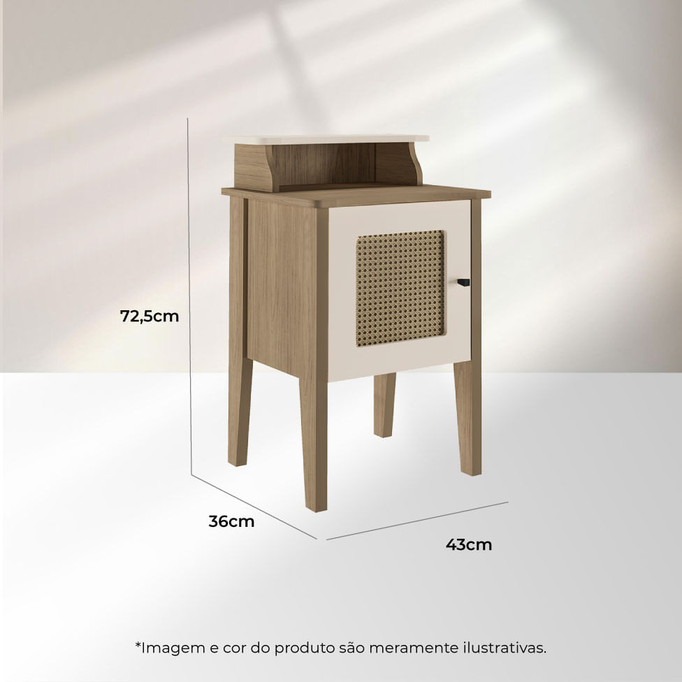 Mesa de Apoio Charlotte Carvalho e Off White - Imagem 9