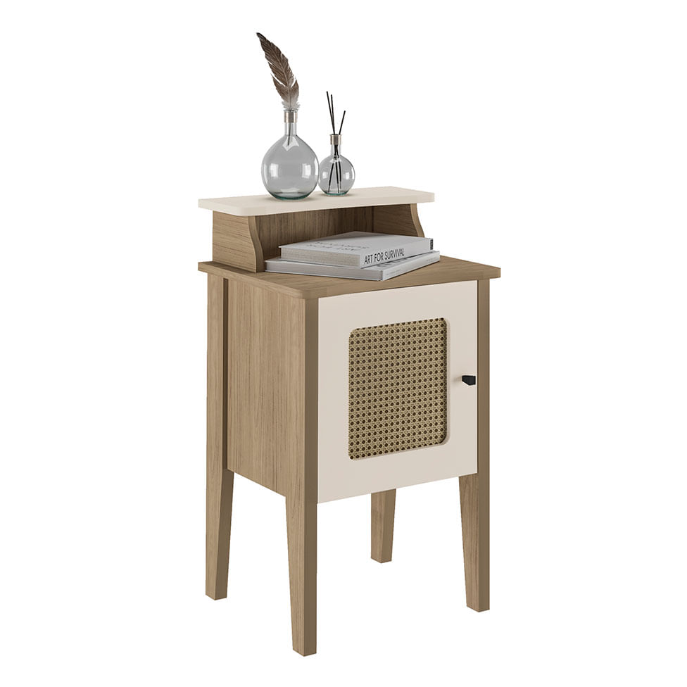 Mesa de Apoio Charlotte Carvalho e Menta - Imagem 2