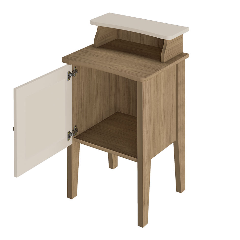 Mesa de Apoio Charlotte Carvalho e Menta - Imagem 6