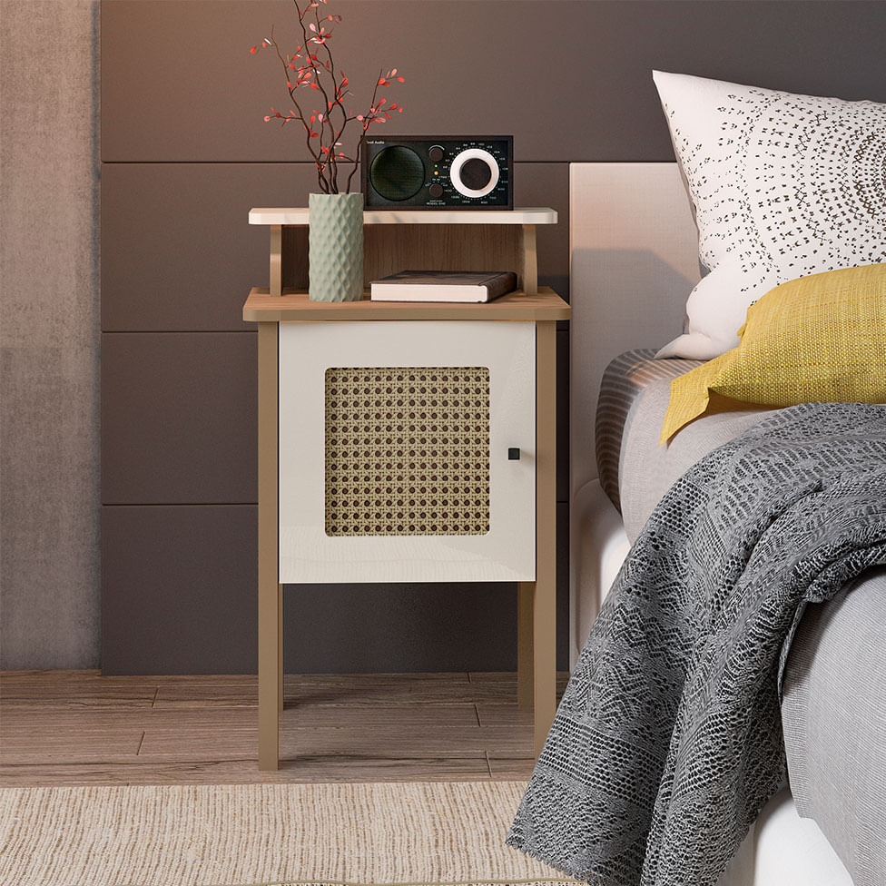 Mesa de Apoio Charlotte Carvalho e Menta - Imagem 7