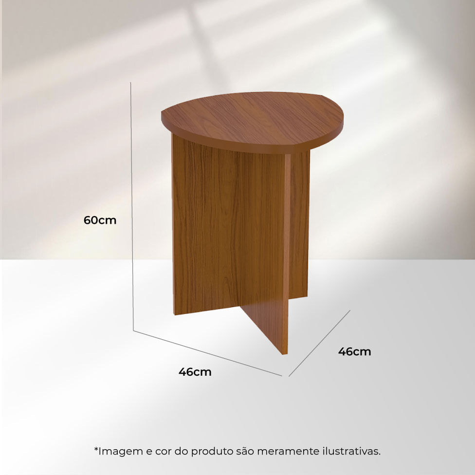 Mesa de Apoio Alta Delta Cedro - Imagem 9