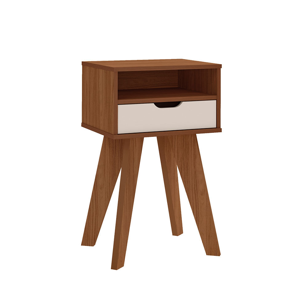 Mesa de Apoio Vip Cedro e Off White