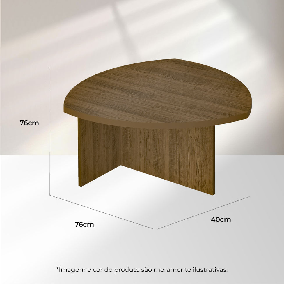Mesa de Centro Delta Pinho - Imagem 8