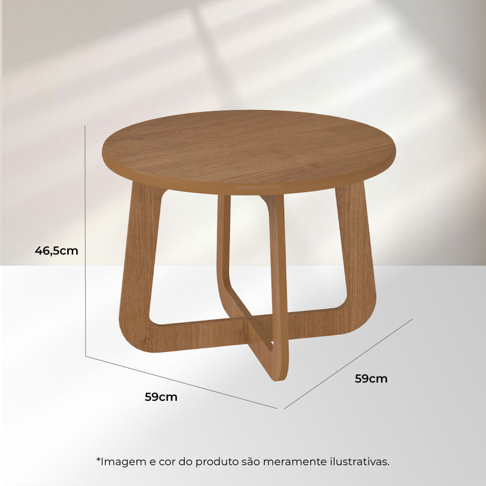 Mesa de Centro Jasmin Cinamomo - Imagem 5