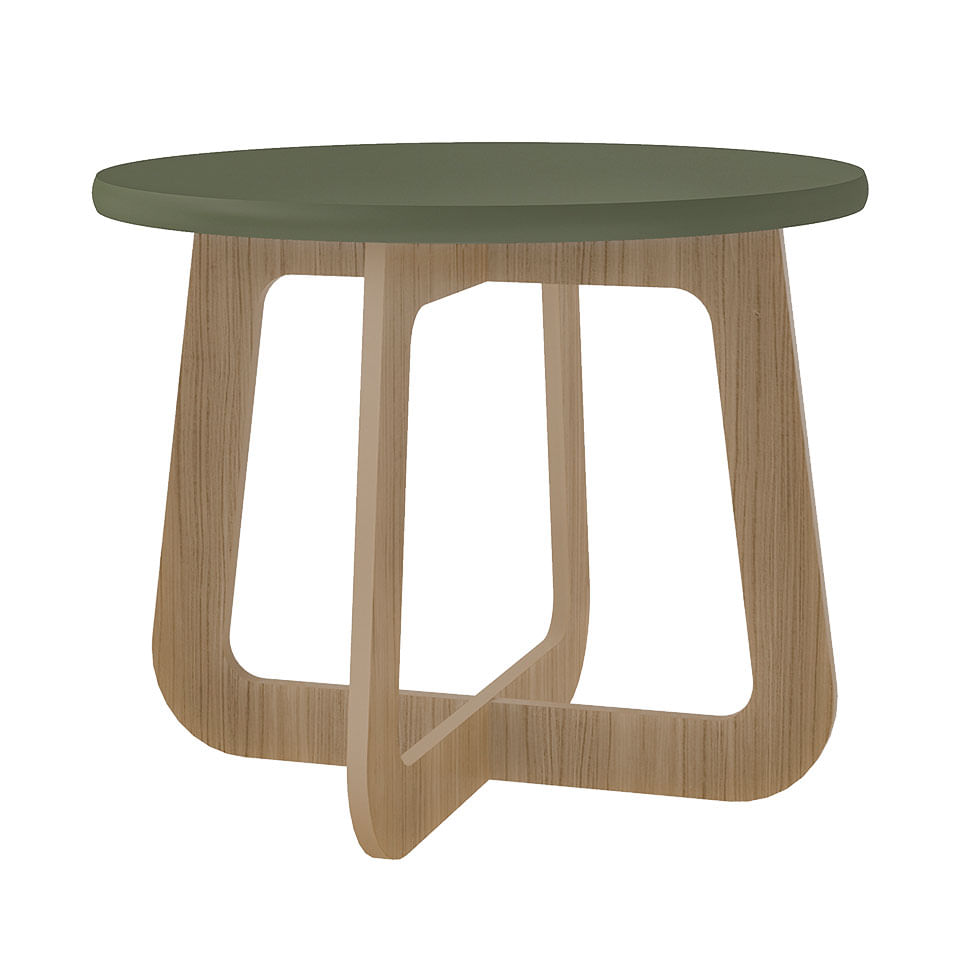 Mesa de Centro Jasmin Menta e Carvalho