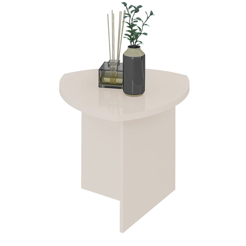 Mesa de Apoio Baixa Delta Off White