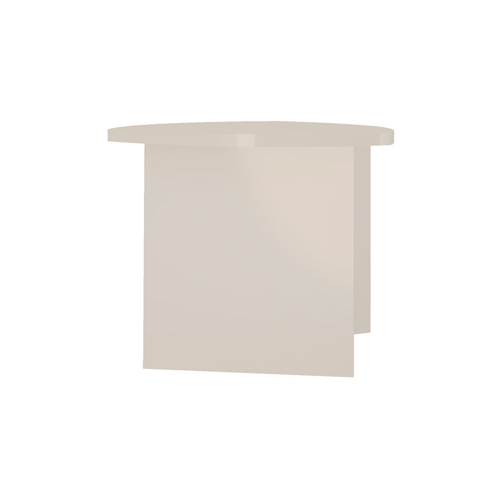 Mesa de Apoio Baixa Delta Off White - Imagem 3