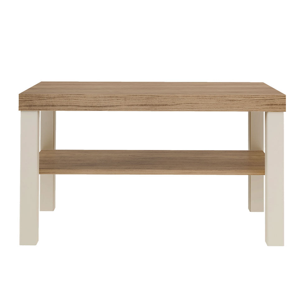 Mesa de Centro Up Carvalho e Off White - Imagem 3