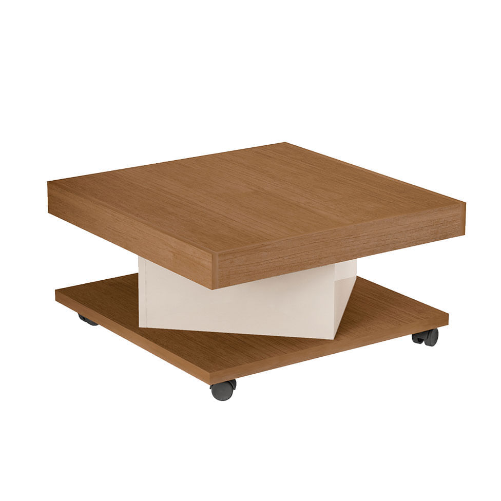 Mesa de Centro Saara Cinamomo e Off White