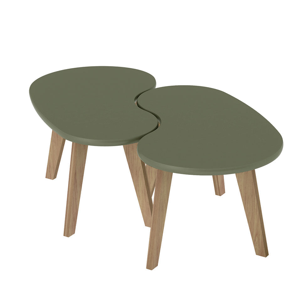 Mesa de Centro Orgânica Menta - Imagem 4