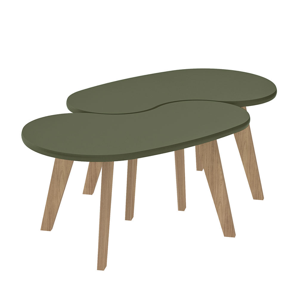 Mesa de Centro Orgânica Menta - Imagem 5