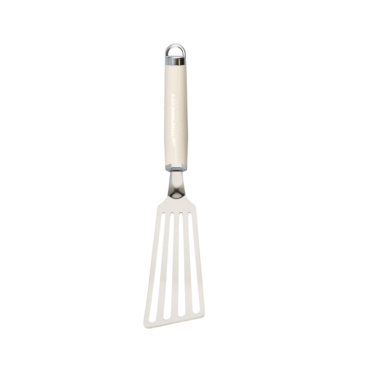 Espátula Perfurada Flexível 33cm em Inox Creme KitchenAid