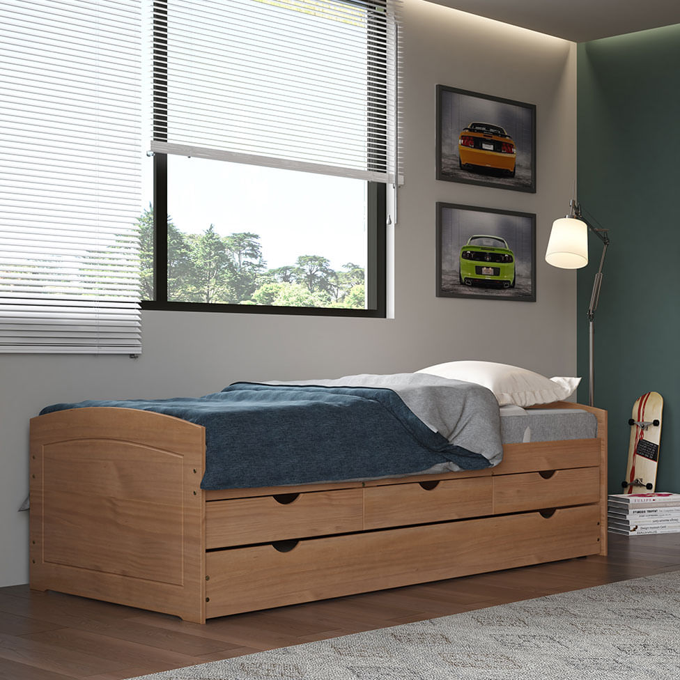 Bicama Ulli Amêndoa 98x193cm - Imagem 5