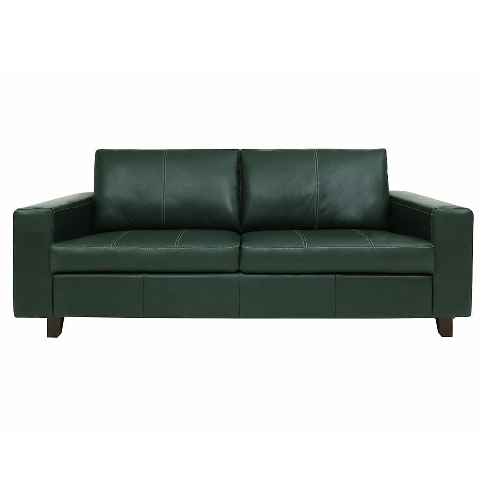 Conjunto de Sofá Royale em Couro Green - Imagem 3