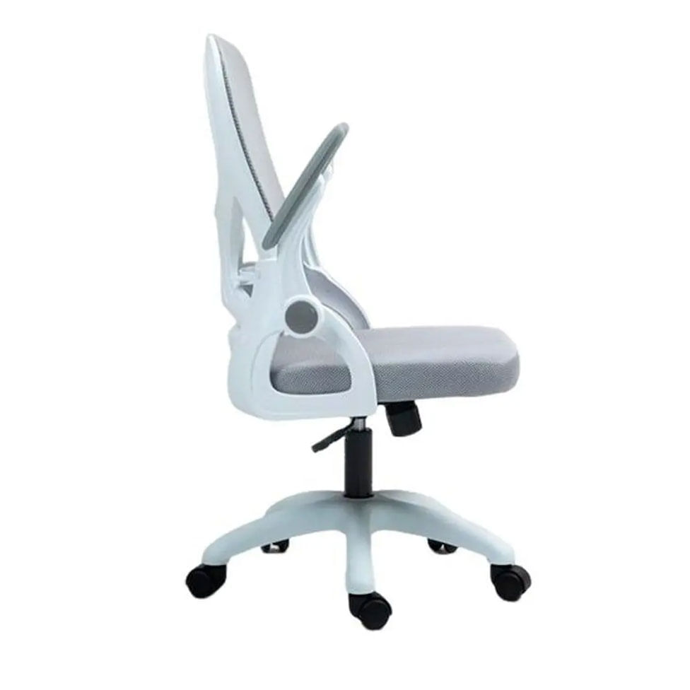 Cadeira Office Columbus com Tela Mesh Cinza sem Encosto - Imagem 5