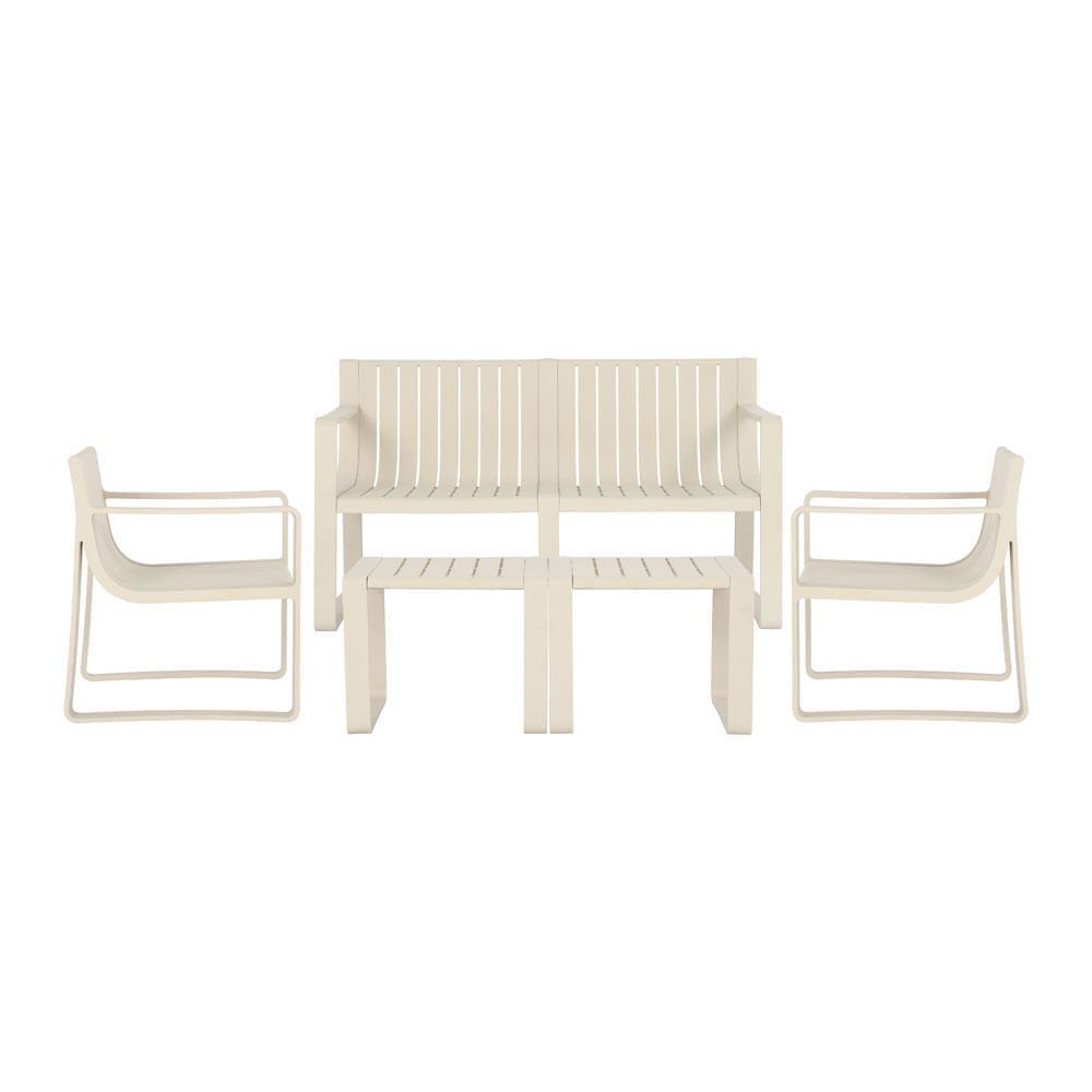 Conjunto Verte Eco para Área Externa Bambu com 5 Peças