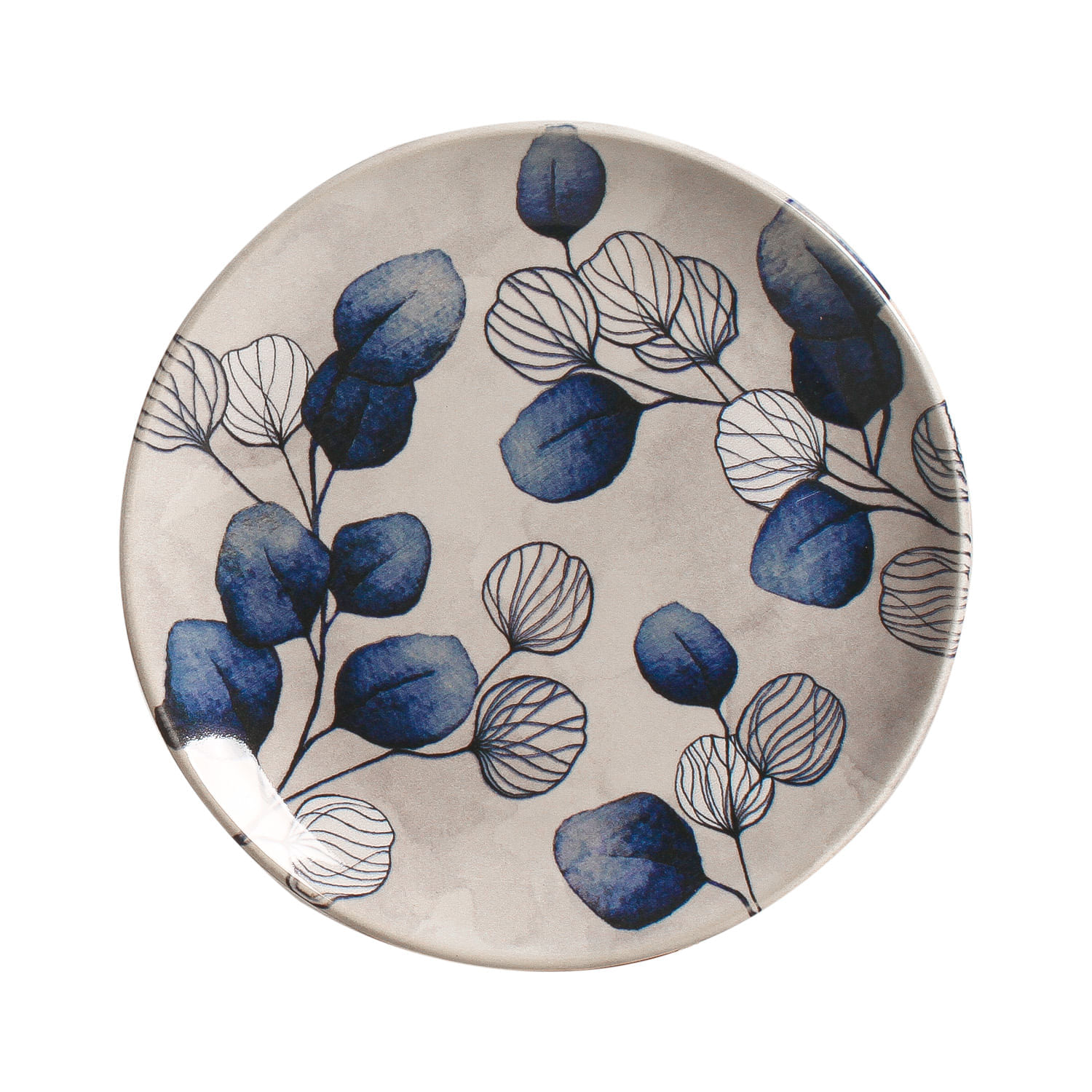 Conjunto com 6 Pratos de Sobremesa Coup Stoneware New Blue Ø19,4cm