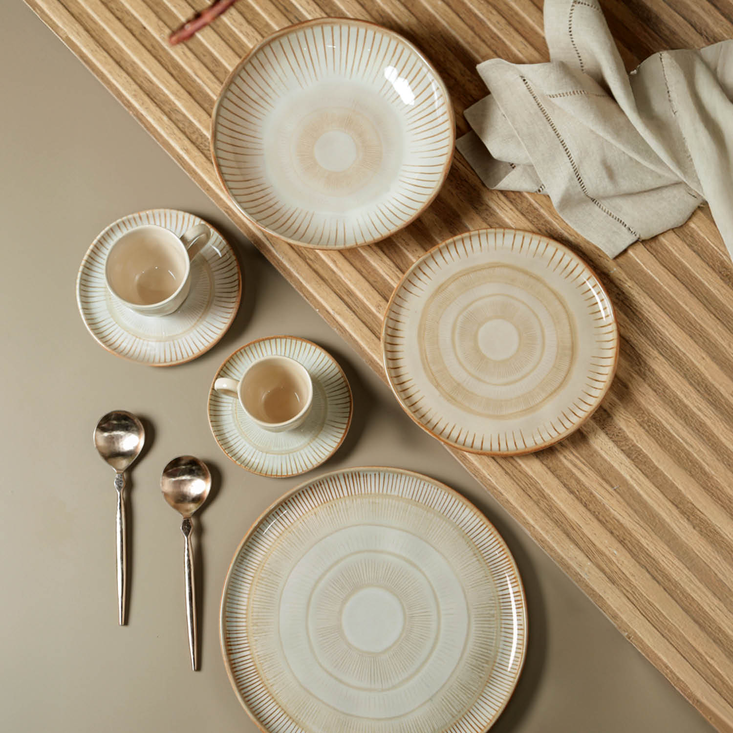 Conjunto com 6 Xícaras De Chá com 6 Pires Bio Mirage 170ml - Imagem 7