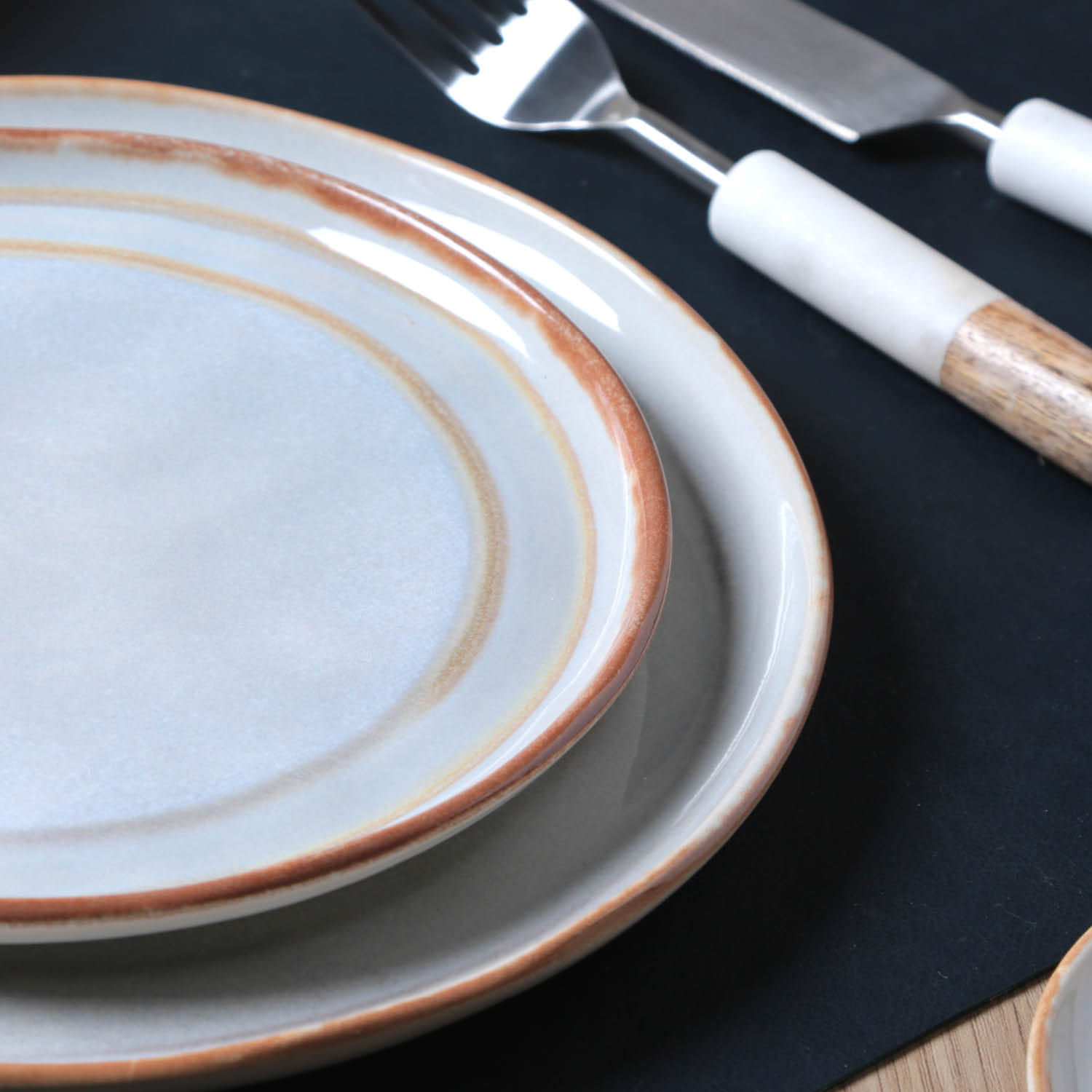 Conjunto com 6 Pratos De Sobremesa Bio Tempus Ø21,5cm - Imagem 5