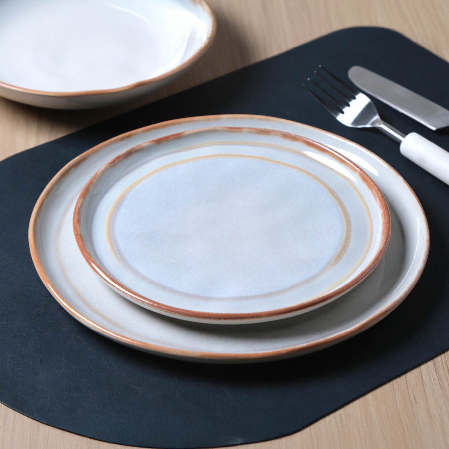 Conjunto com 6 Pratos De Sobremesa Bio Tempus Ø21,5cm - Imagem 2