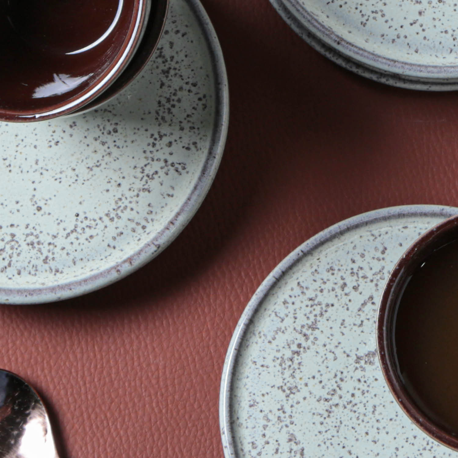 Conjunto com 6 Xícaras de Chá Neo com Pires Neo Pistache 210ml - Imagem 6