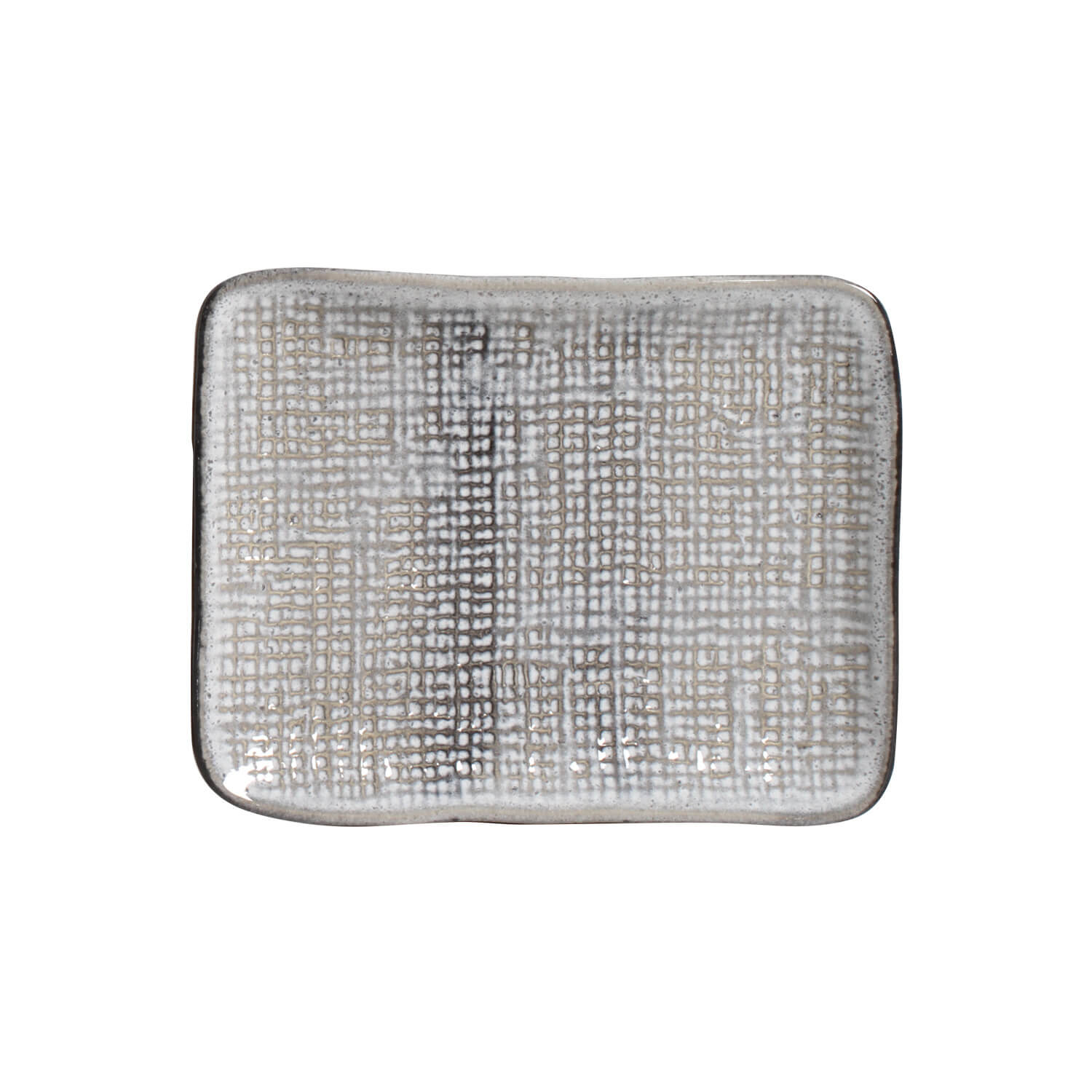 Conjunto com 4 Travessas Retangular Pequena Juta Dust 18x14cm