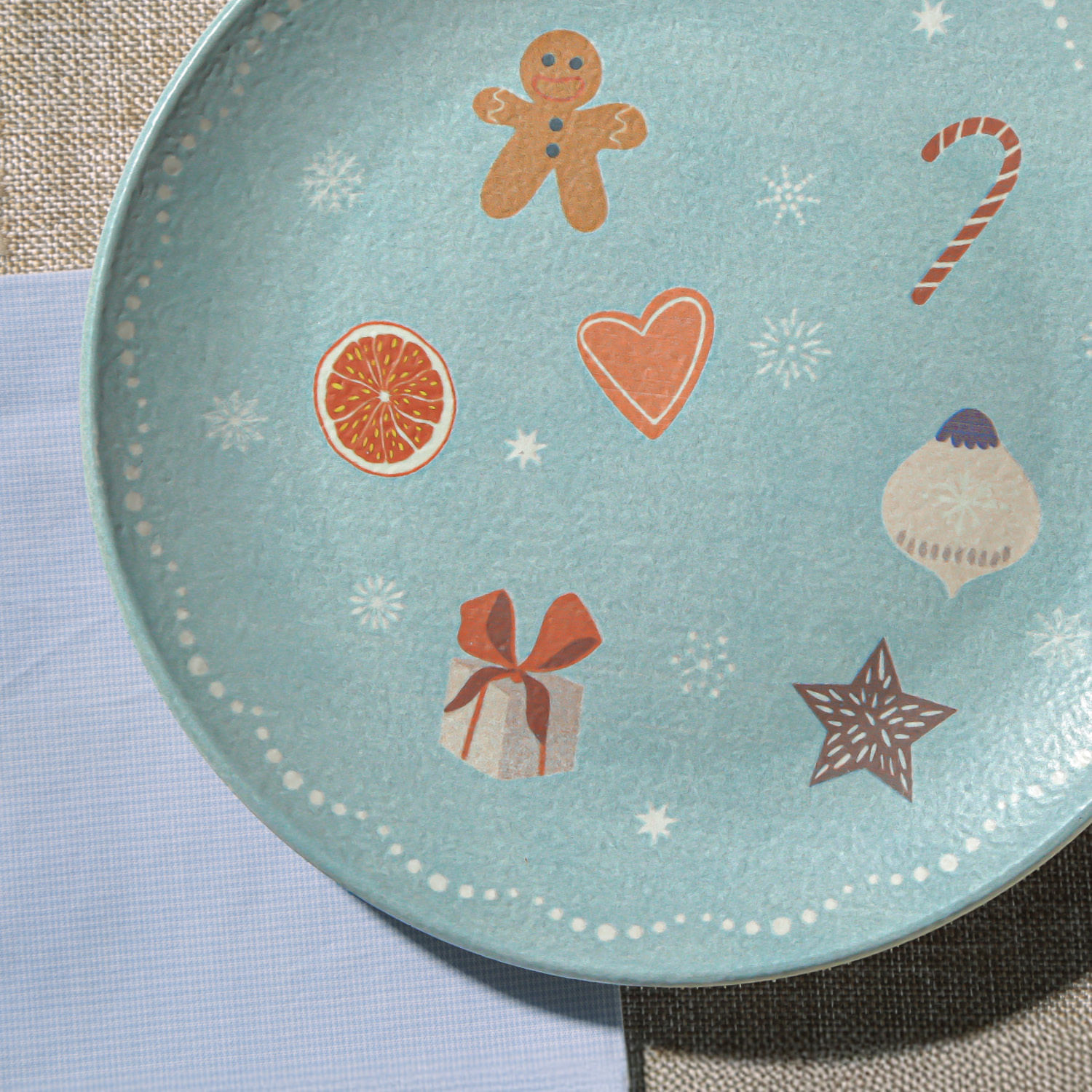 Conjunto com 6 Pratos de Sobremesa Coup Stoneware Doce Magia Ø19,4cm - Imagem 5