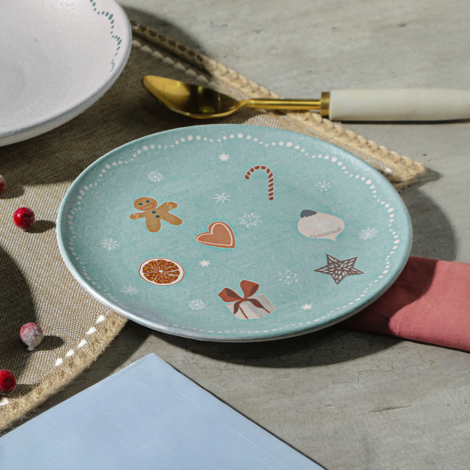 Conjunto com 6 Pratos de Sobremesa Coup Stoneware Doce Magia Ø19,4cm - Imagem 2