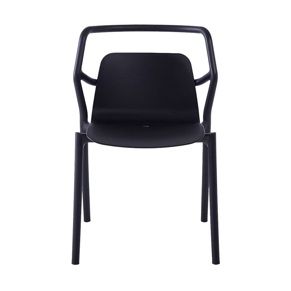 Cadeira para Área Externa Enjoy Preta - Imagem 3