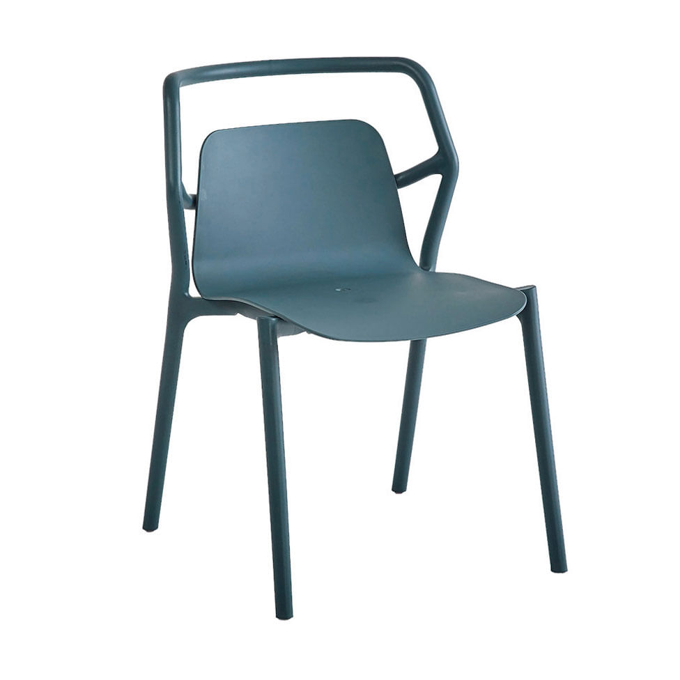 Cadeira para Área Externa Enjoy Azul Aura