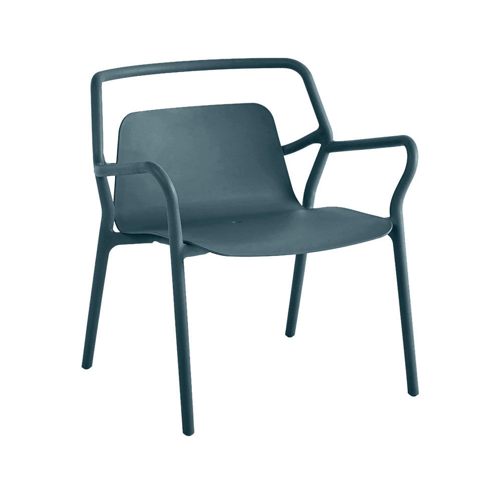 Poltrona para Área Externa Enjoy Azul Aura