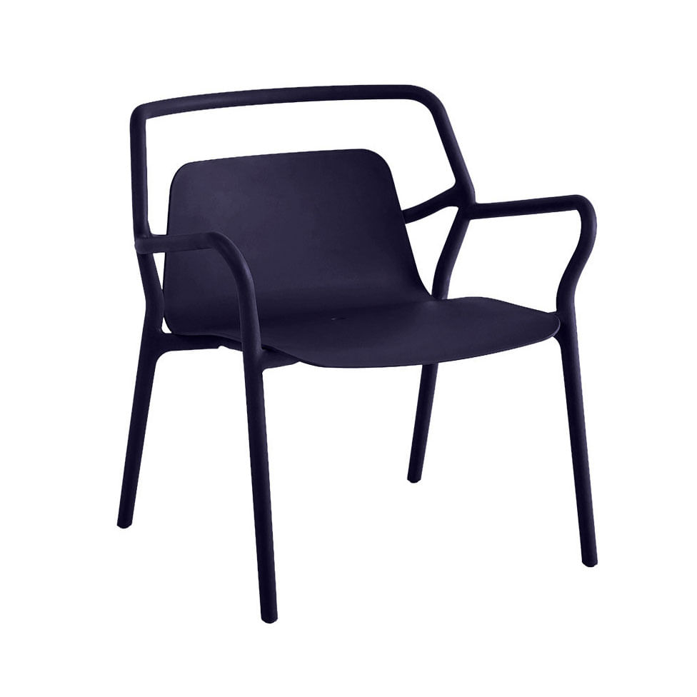 Poltrona para Área Externa Enjoy Preta