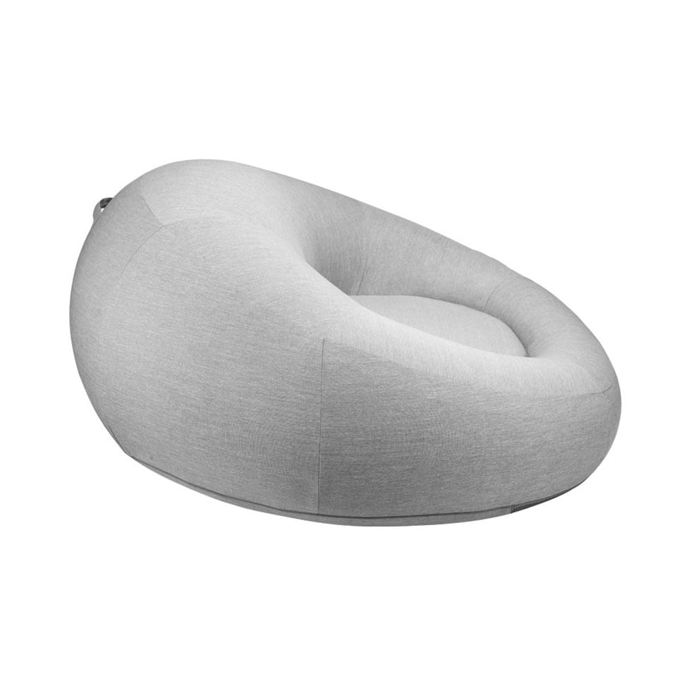 Puff Like Inflável Cinza - Imagem 3