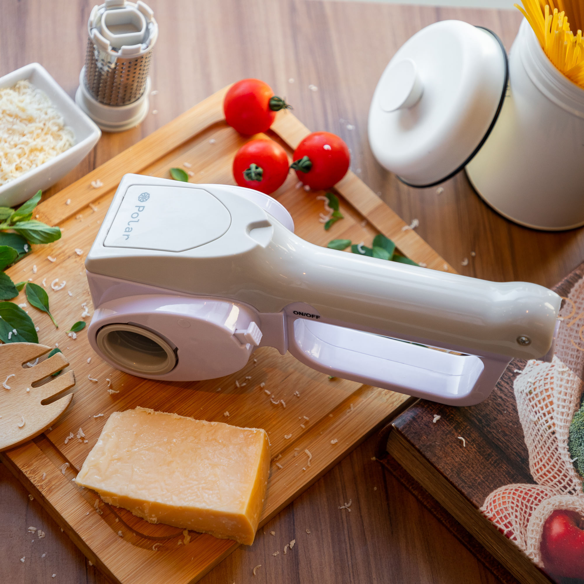Ralador de Queijo Elétrico Recarregável Polar - Imagem 8