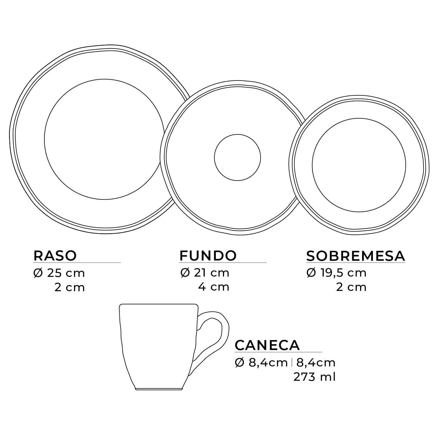 Aparelho de Jantar 16 Peças Daily Calm - Day By Day - Imagem 8