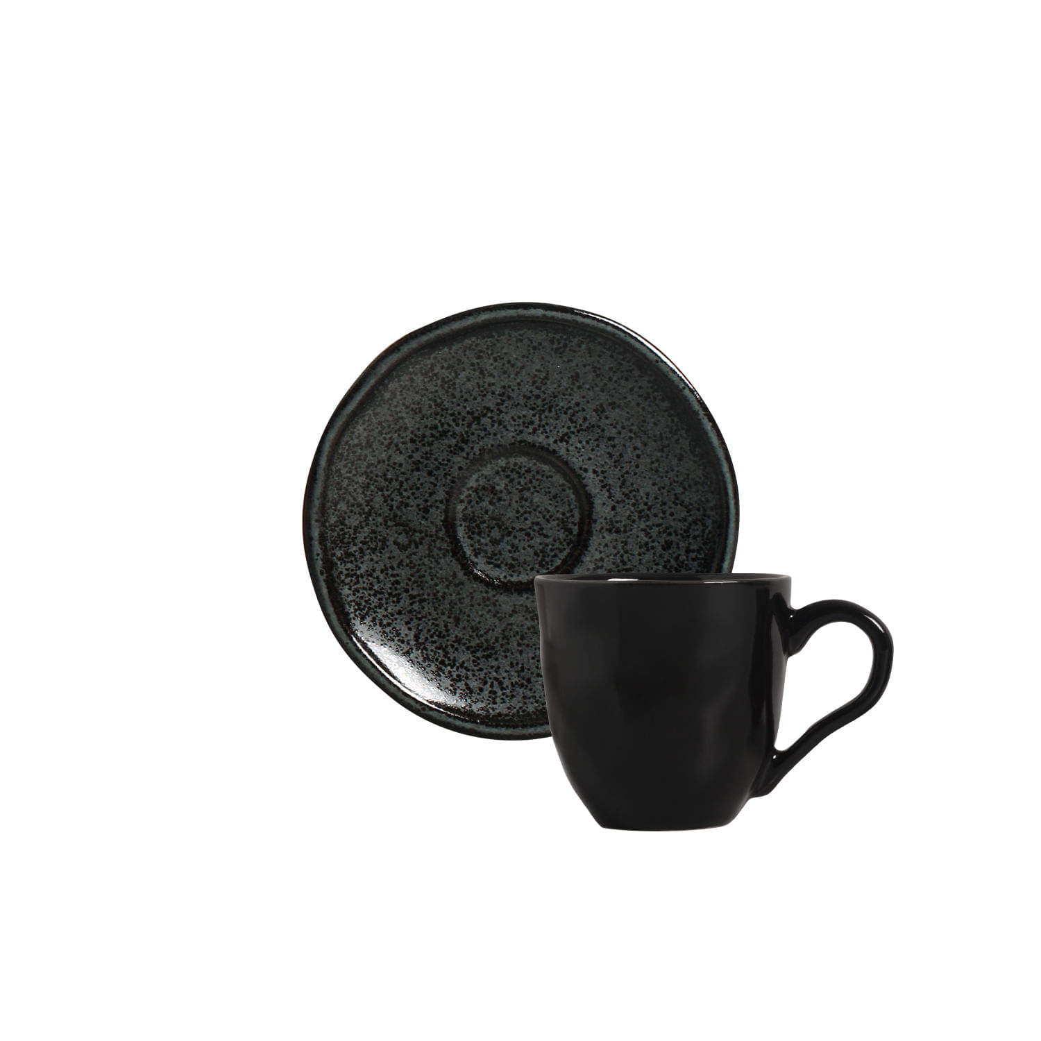 Conjunto com 12 Xícaras de Café com Pires Daily Intense 70ml