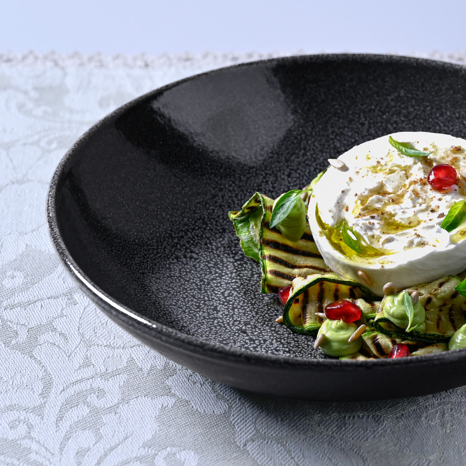 Conjunto com 12 Pratos Fundo Basic Dove Ø20,5cm 893ml - Imagem 5