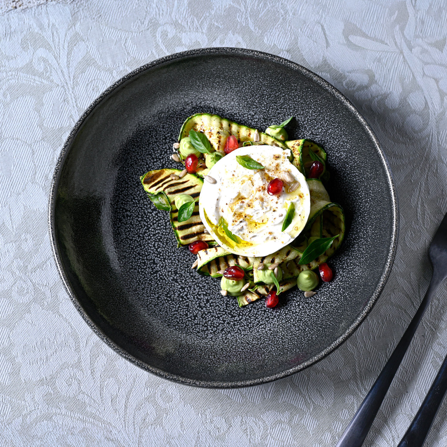 Conjunto com 12 Pratos Fundo Basic Dove Ø20,5cm 893ml - Imagem 2