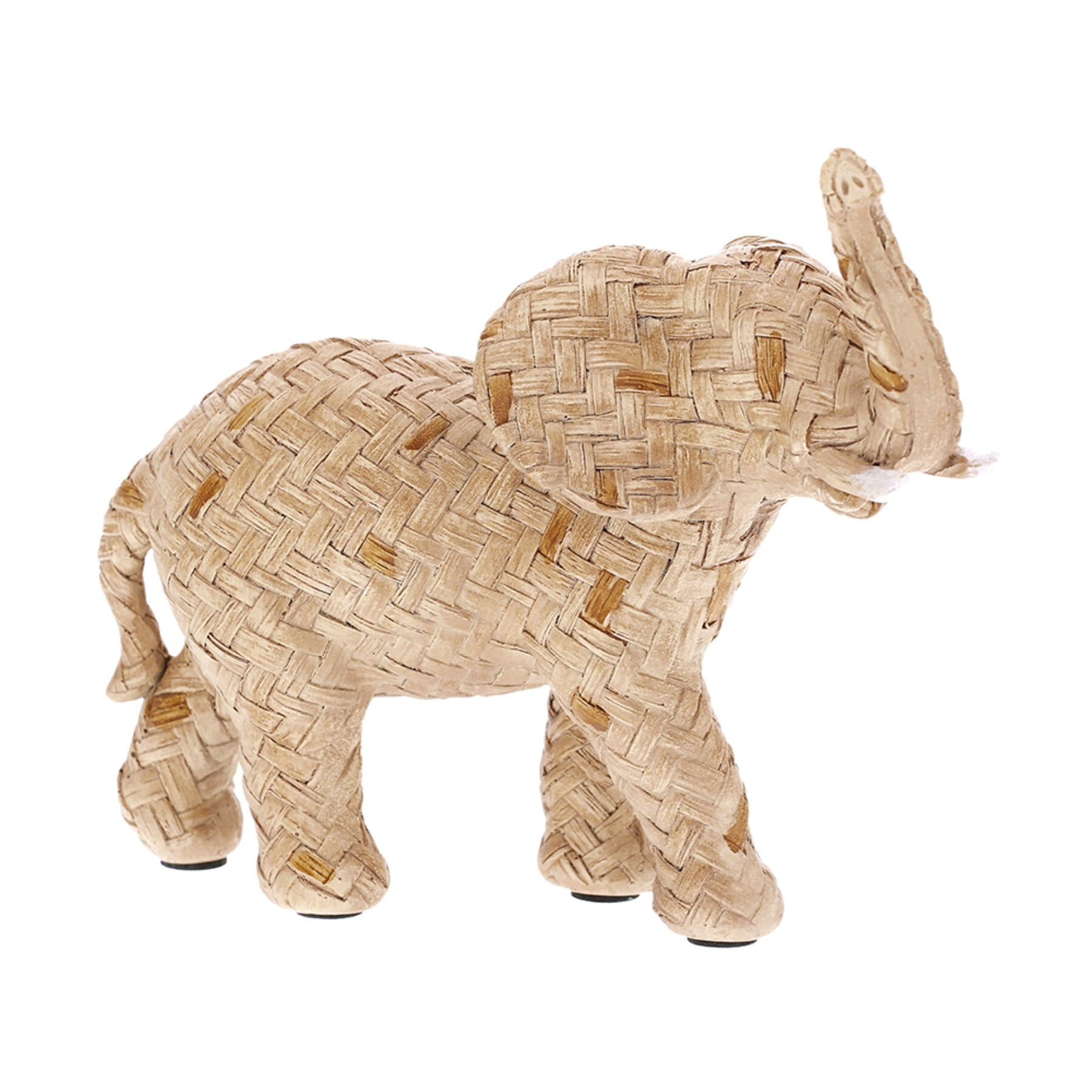 Escultura Decorativa Elefante em Poliresina 15cm